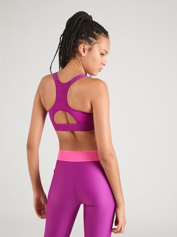 UNDER ARMOUR Bustier Sport-BH in Lila