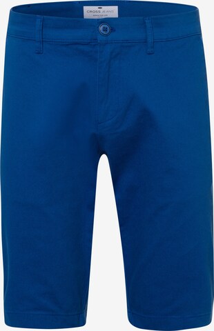 Cross Jeans Regular Pants in Blue: front