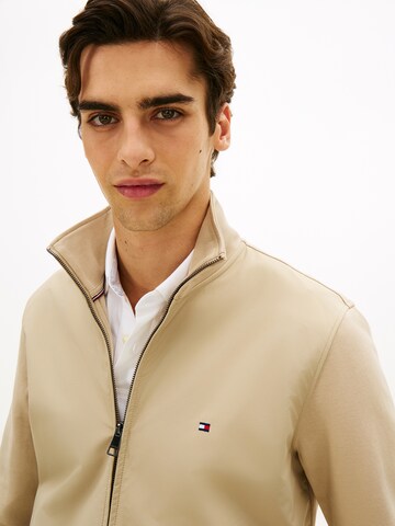 TOMMY HILFIGER Кофта на молнии 'ESSENTIAL' в Зеленый