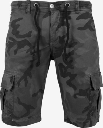 Pantalon cargo Urban Classics en gris : devant