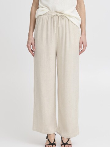 Loosefit Pantalon 'BYFilinen' b.young en beige