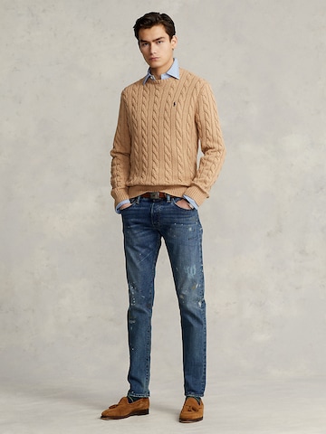 Polo Ralph Lauren Средняя посадка Свитер 'Driver' в Бежевый