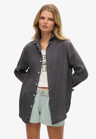 Superdry Blouse in Grey: front