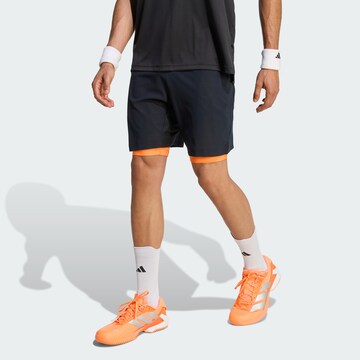 ADIDAS PERFORMANCE Regular Sportshorts in Schwarz: Vorderseite