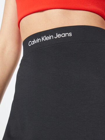 Calvin Klein Jeans Sukně – černá