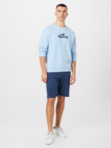 Felpa di HOLLISTER in blu