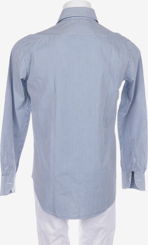 Caliban Button Up Shirt in M in Blue