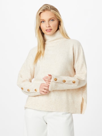 Suncoo Sweater 'PRIVAT' in Beige: front