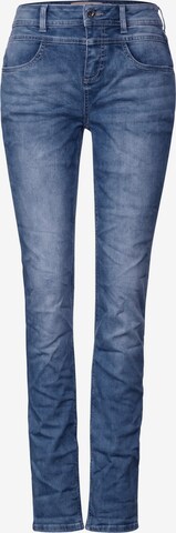 STREET ONE Slimfit Jeans in Blau: predná strana