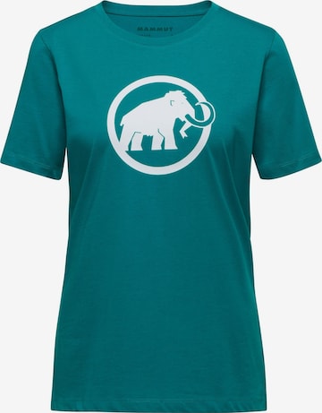 MAMMUT Funktionsshirt 'Core Classic’ in Grün: Vorderseite