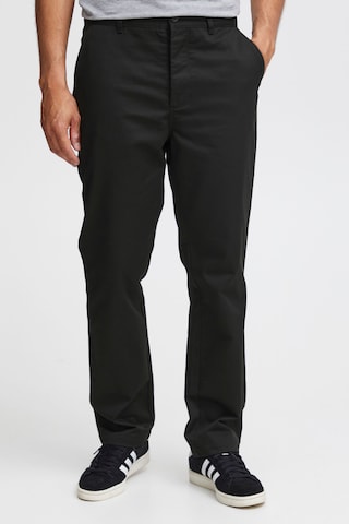 !Solid Wide leg Chino Pants 'Enrico' in Black: front