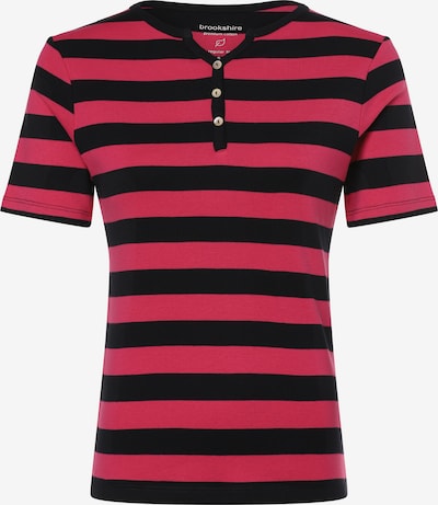 Brookshire T-shirt en rouge / noir, Vue avec produit