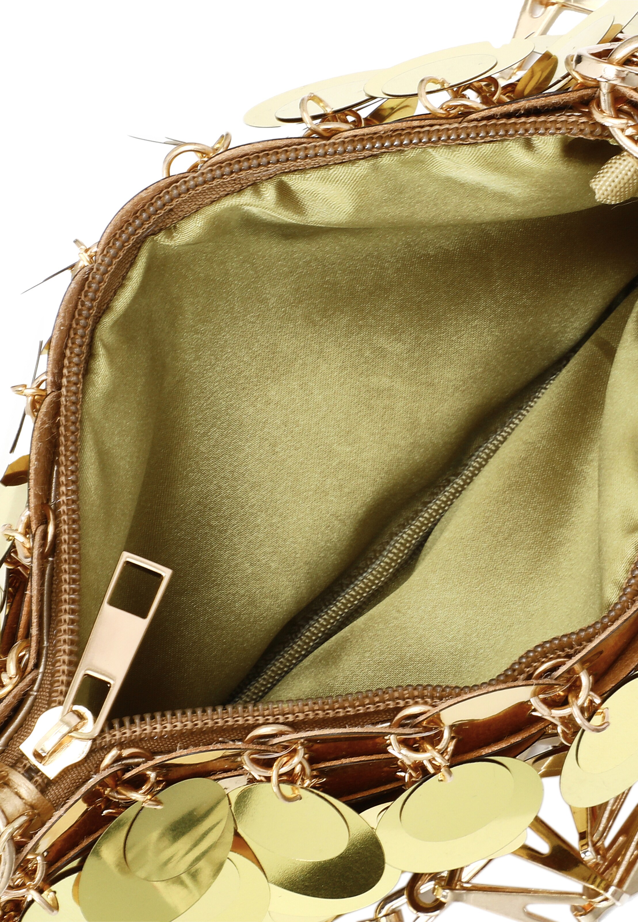 Koosh Clutch in Goud