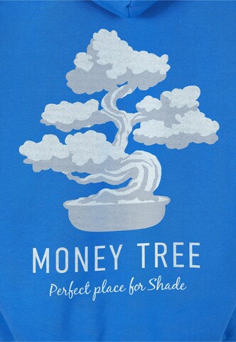Sweat-shirt 'Money Tree' Mister Tee en bleu