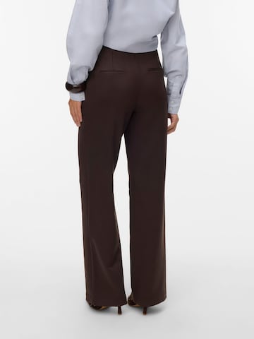 VERO MODA Regular Trousers 'TIKKI' in Brown