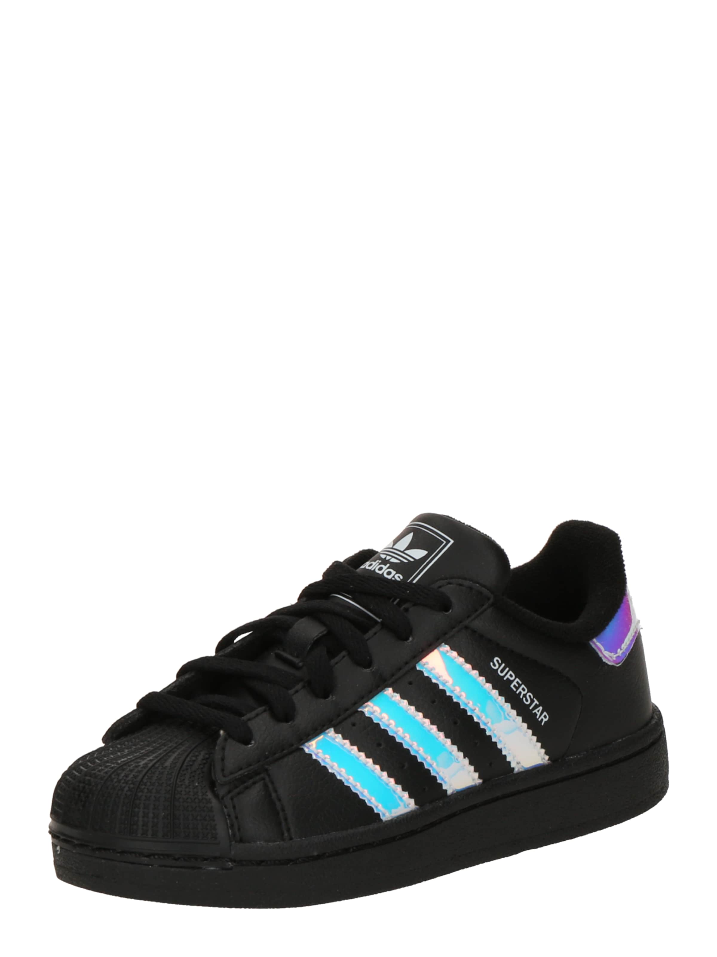 ADIDAS ORIGINALS Σνίκερ 'SUPERSTAR II' σε μαύρο: μπροστά