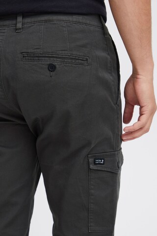 INDICODE JEANS Regular Cargo Pants 'Idbeef' in Grey