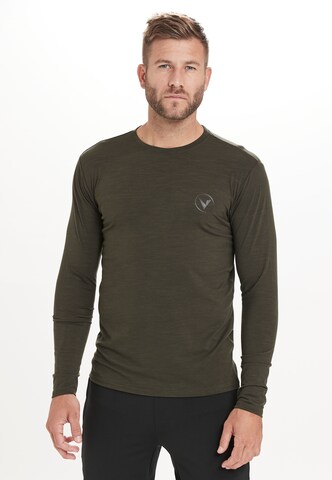 Virtus Performance Shirt 'JOKER' in Green: front