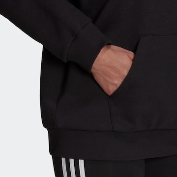 ADIDAS SPORTSWEAR Sportovní mikina 'Essentials Logo friend Fleece' – černá