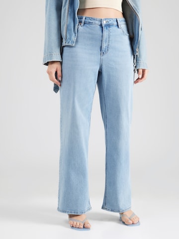 Vero Moda Curve - Pierna ancha Vaquero 'VMCOLIVIA' en azul: frente