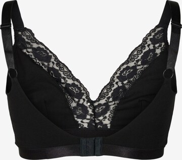 Sutien de tricou Sutien 'Comfy' de la Devoted by Zizzi pe negru