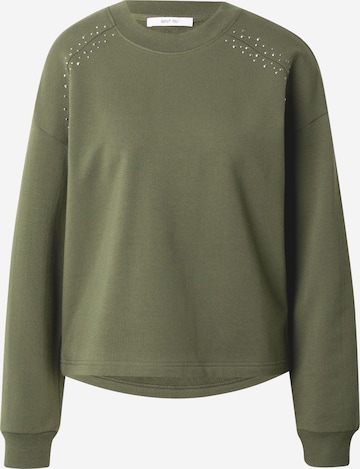 ABOUT YOU Sweatshirt 'Mina' in Groen: voorkant