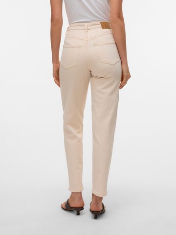 VERO MODA Loosefit Jeans 'TESSA' i beige