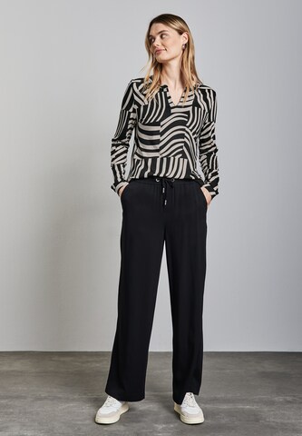 STREET ONE Shirt im Tunika-Look in Beige