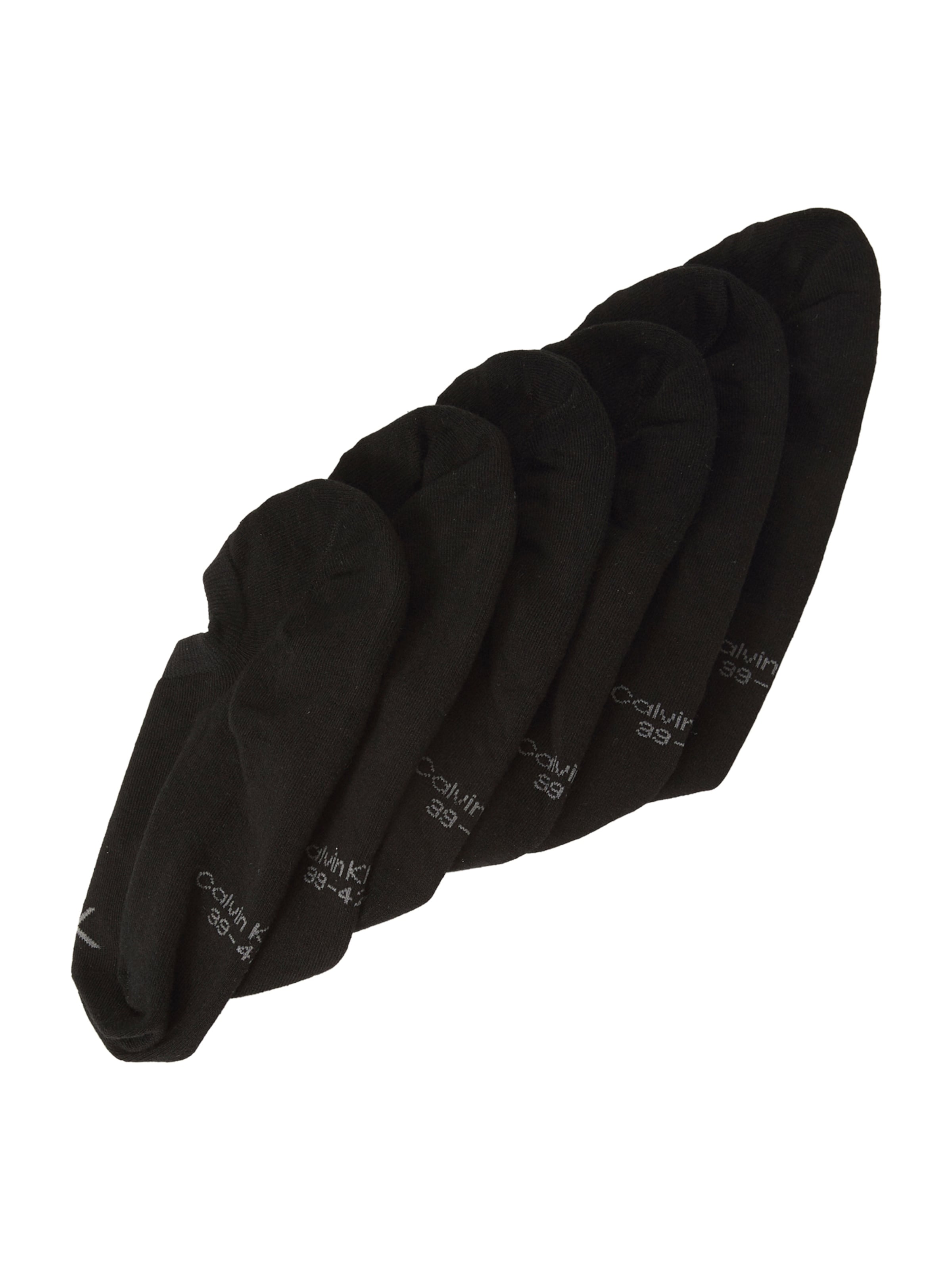 Calvin Klein Underwear - Meias curtas em preto: frente