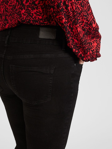 ONLY Carmakoma Skinny Jeans 'SOFIA' in Black