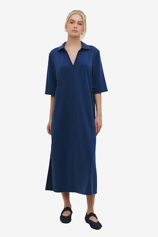 No Matter What Kleid in Blau: Vorderseite