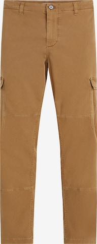 Pantalon cargo TOMMY HILFIGER en marron : devant