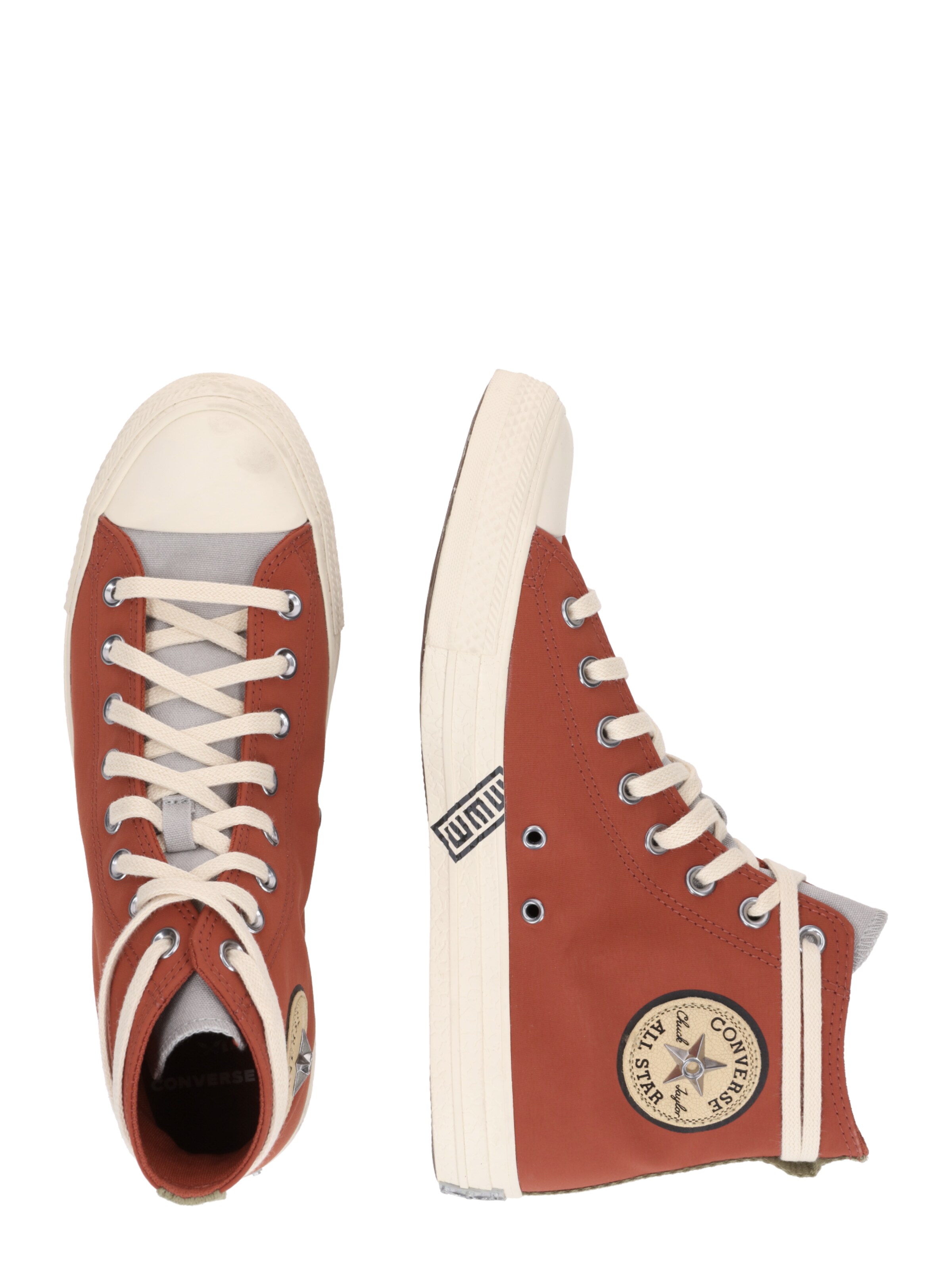 CONVERSE Kotníkové tenisky – červená