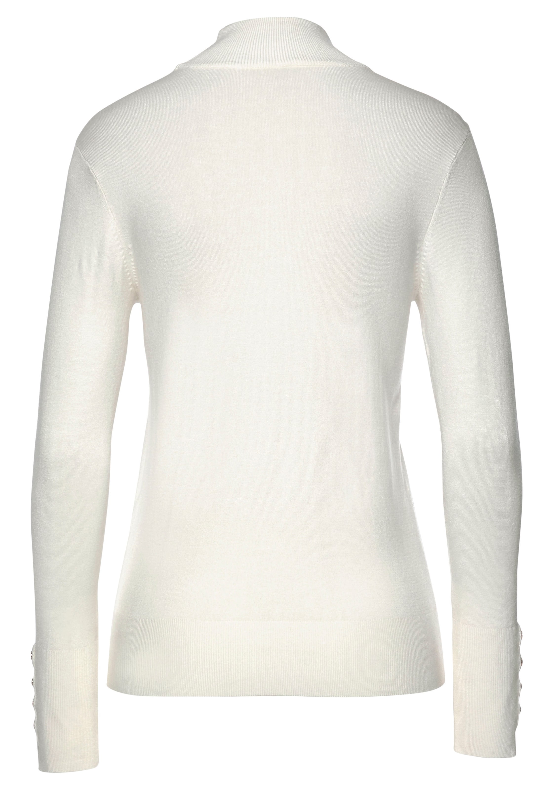 LASCANA Pullover in Weiß