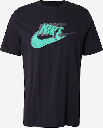 Nike Sportswear Paita 'FUTURA' värissä musta: etupuoli