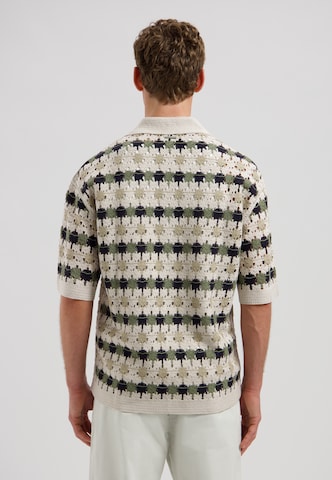 Dstrezzed Gebreid vest 'Lonell' in Beige