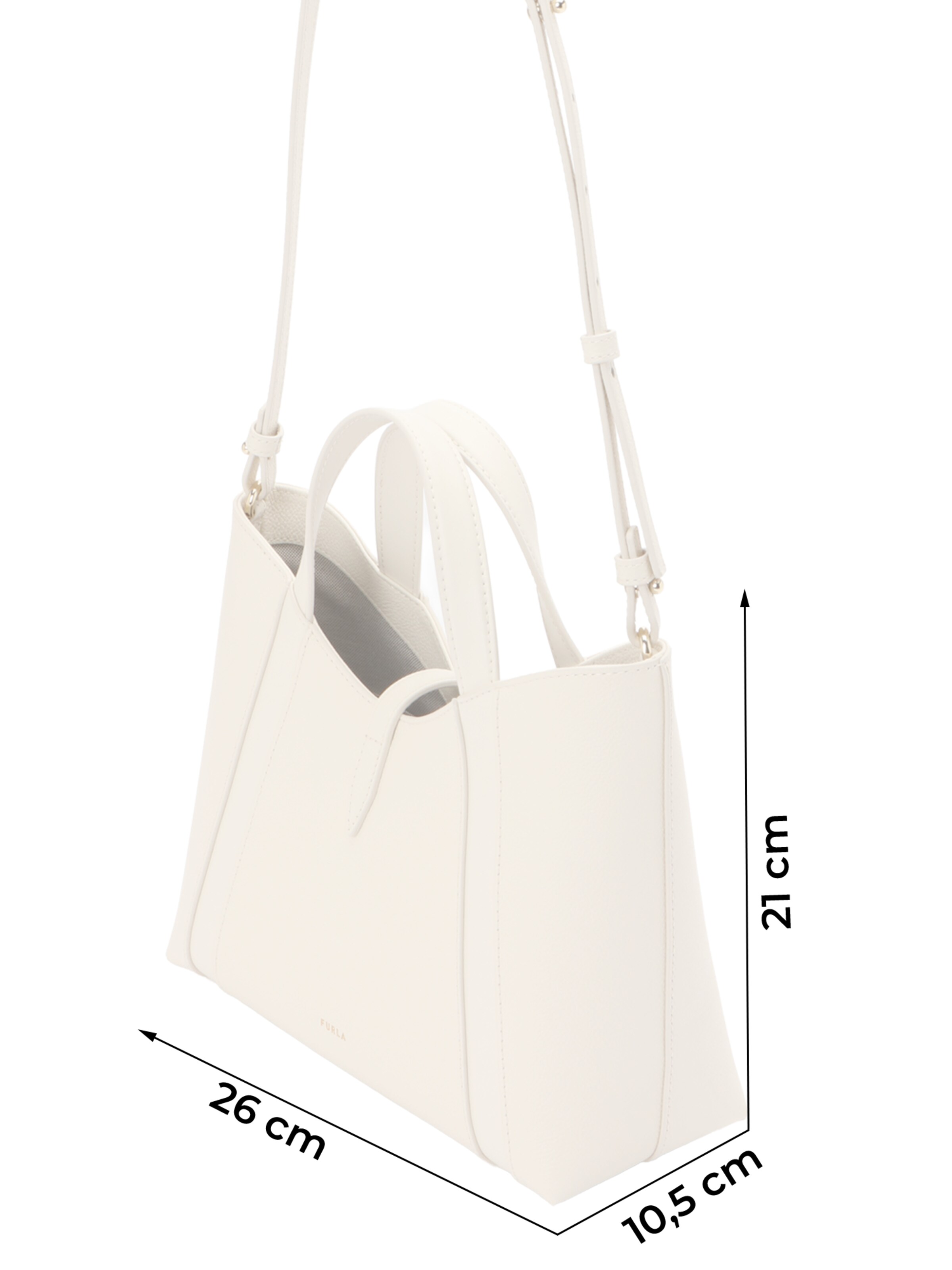 balta FURLA Rankinė 'GOCCIA'