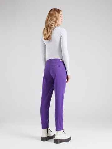 MAC Slim fit Chino trousers 'Summer Spririt' in Purple