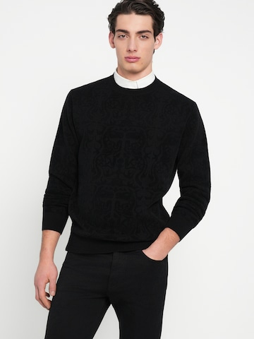 BOSS Svetr 'Bolin1_CNY' – černá