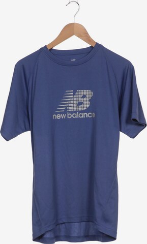new balance T-Shirt M in Blau: predná strana