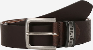 Ceinture MUSTANG en marron : devant