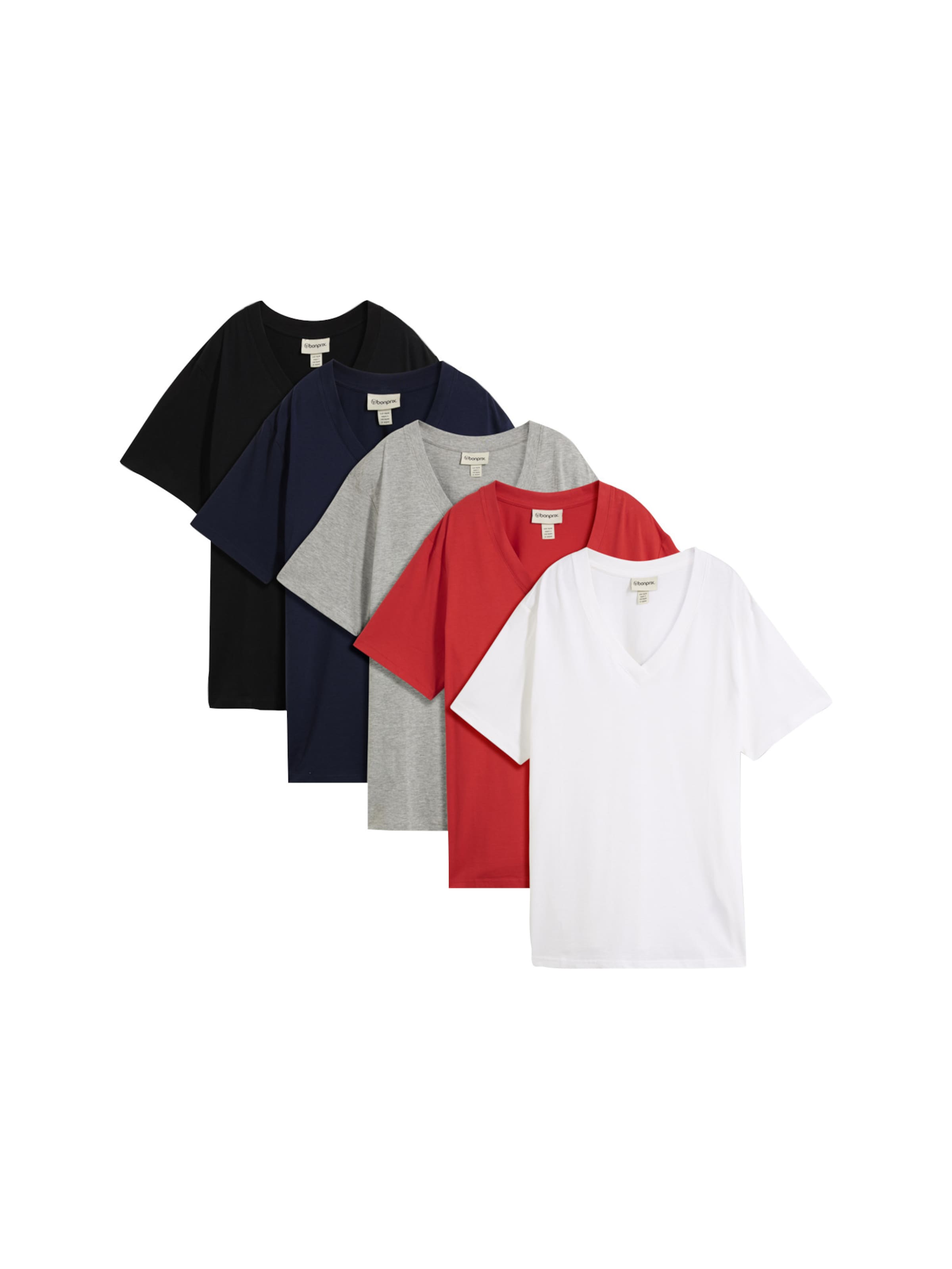 bonprix Shirt in Gemengde kleuren: voorkant