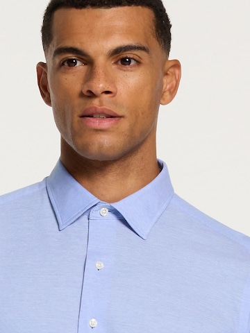 Coupe regular Chemise 'Pablo' Shiwi en bleu