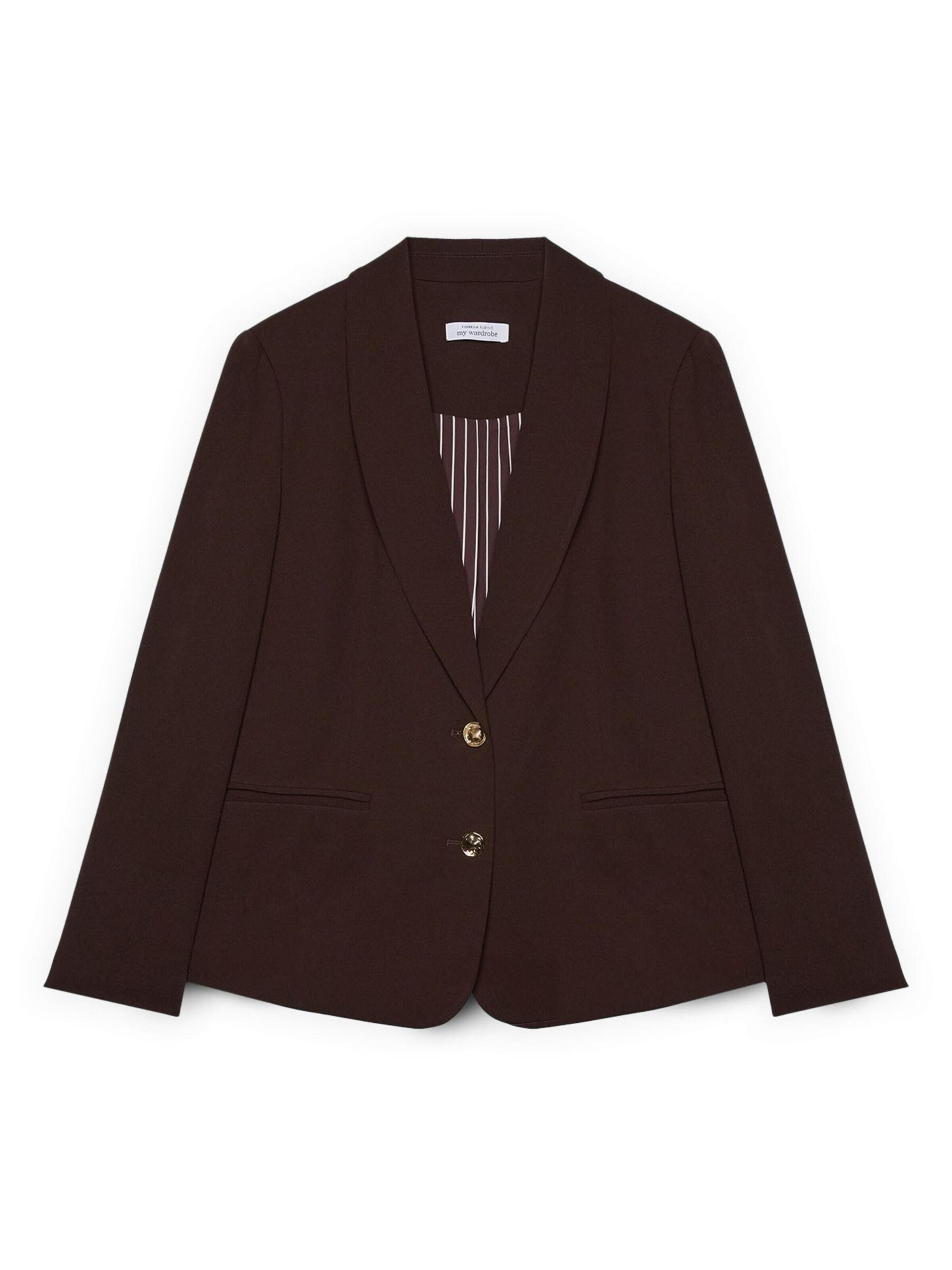 Fiorella Rubino Blazer in 44 in Brown, Item view