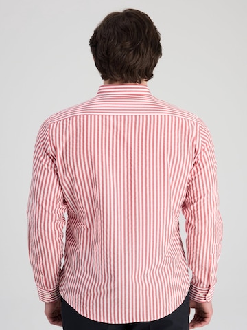 D’S Damat Regular fit Overhemd in Rood