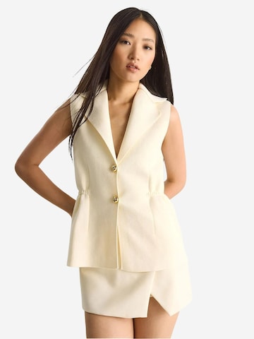 Bianco Lucci Weste 'Westen' in Beige: Vorderseite