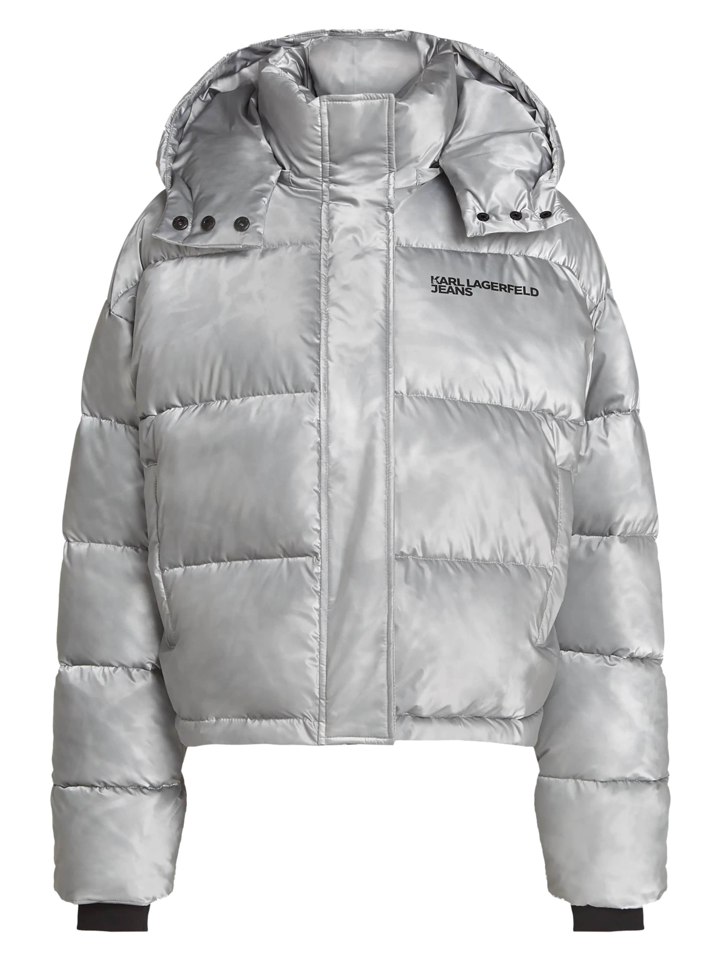 Giacca invernale di KARL LAGERFELD JEANS in grigio: frontale