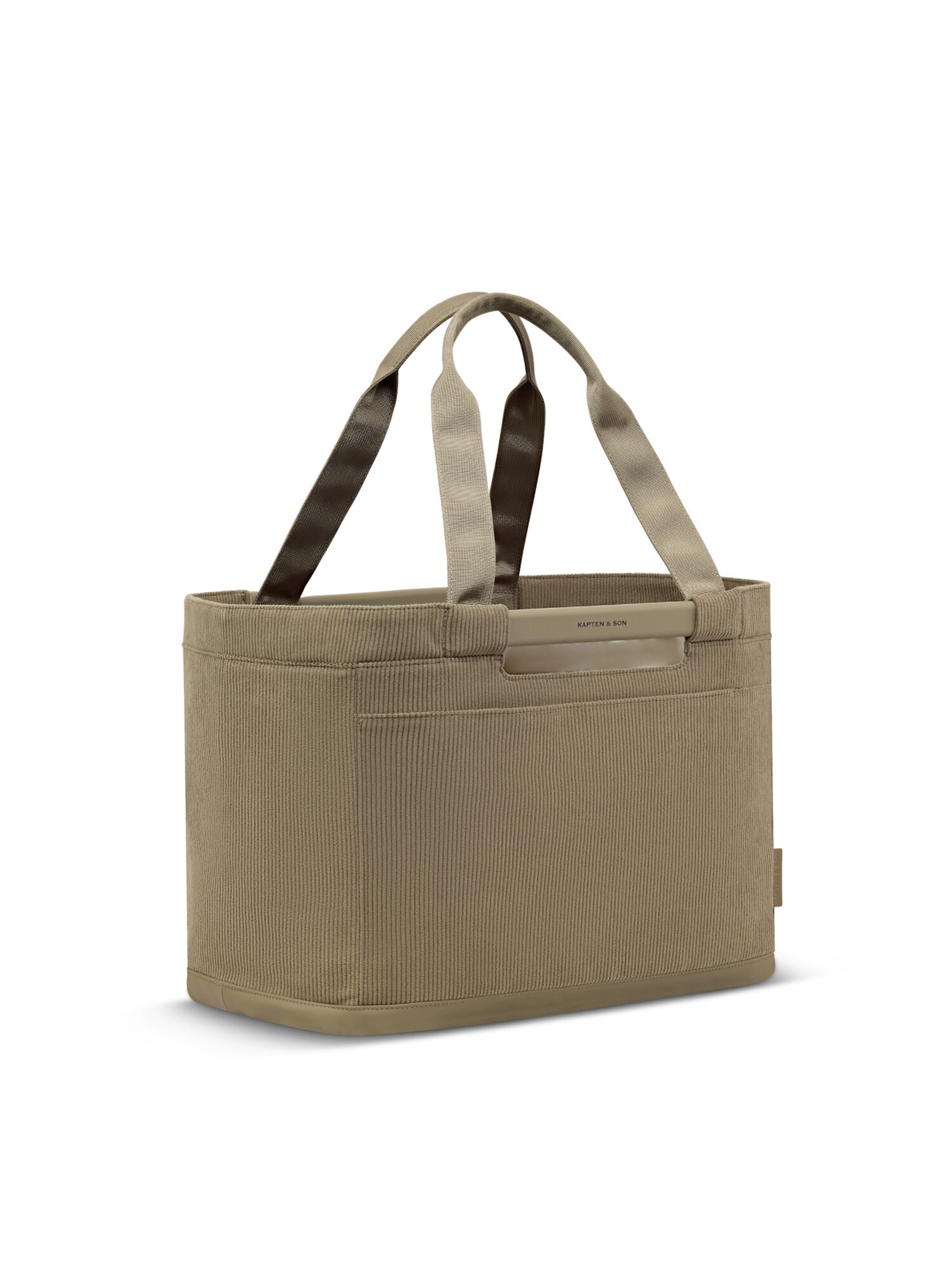 Kapten & Son Shopper 'Vaasa Shopping Basket' in Green