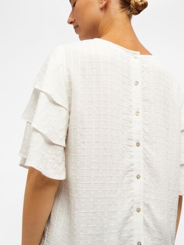 OBJECT - Blusa 'VIVA' en blanco