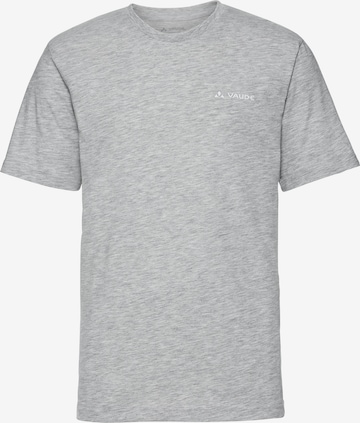 VAUDE T-Shirt 'Brand' in Grau: predná strana